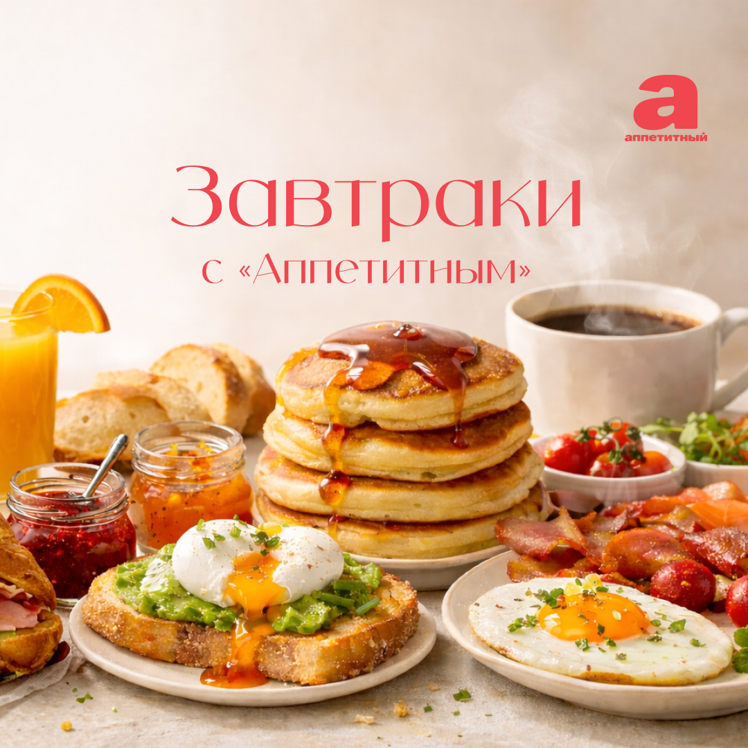 ПРЕМЬЕРА МАРТА - «ЗАВТРАКИ С АППЕТИТНЫМ» 